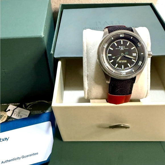 Ball Engineering II Magneto Shutter Designer Date Classic Mens Watch - Picture 8 of 8